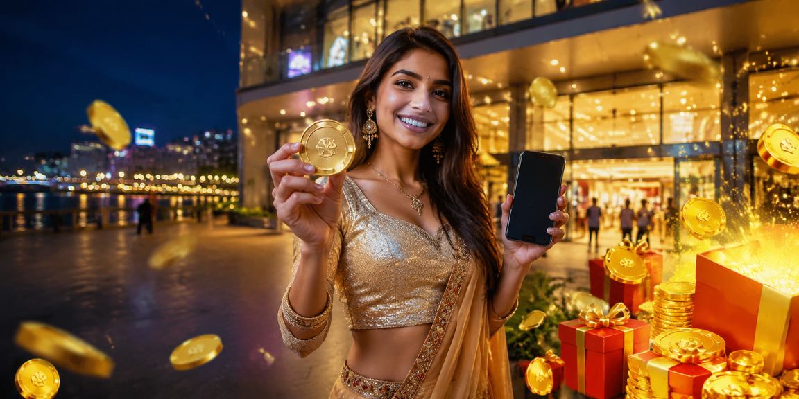 Person using mobile device for online betting